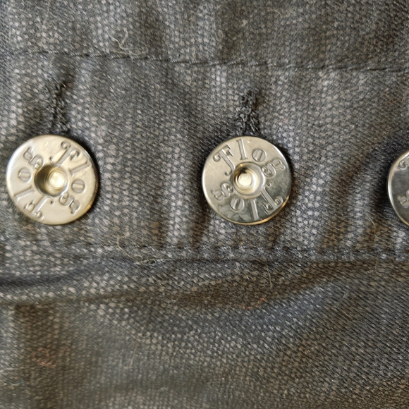 Bevy Flog Liron Black Snake Skin Pants Women's Size 28 NWT - Picture 4 of 6